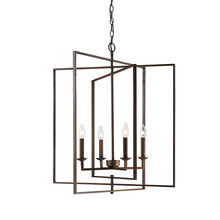  3232-RBZ - 4-Light Pendant light Rubbed Bronze