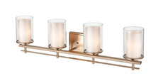  5504-MG - Huderson 4-Light Vanity Modern Gold