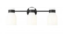  23003-MB - Corella 3-Light Vanity Matte Black