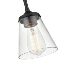  9111-MB - Josleen 1-Light Pendant light Matte Black