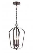  9823-RBZ - Ivey Lake 3-Light Pendant light Rubbed Bronze