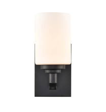  3181-MB - Durham 1-Light Wall Sconce Matte Black