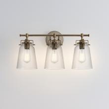  4413-MG - Amberose 3-Light Vanity Modern Gold