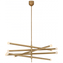  KW 5587AB-ECG - Rousseau Grande Ten Light Articulating Chandelier