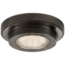  RL 4127BZ - Grant 4.5" Solitaire Flush Mount