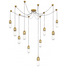  TOB 5645HAB-CG-10 - Junio 10-Light Chandelier