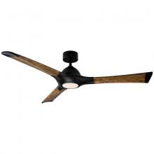  FR-W1814-60L-MB/DK - Woody Downrod ceiling fan