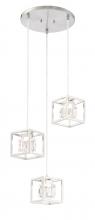  P1863-084-L - San Marin - 3 Light LED Pan Pendant