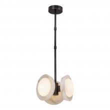  PD320313UBAR - Alonso 13-in Urban Bronze/Alabaster LED Pendant