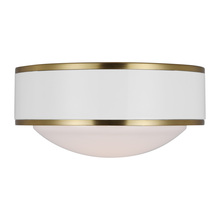  KSF1061BBSGW - Monroe LED Flush Mount