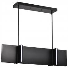  62/2161 - Blaine; 38 Inch LED Island Pendant; Matte Black; Acrylic Lens