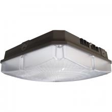  65/142 - LED Canopy Light - 28W - 4000K - Bronze Finish - 120-277V