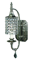  2041 PS - 1-Light Polished Silver Princessa Sconce