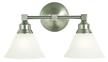  2422 BN/CM - 2-Light Brushed Nickel Taylor Sconce