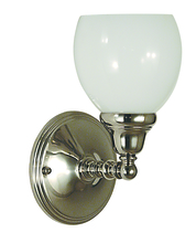  2427 PB - 1-Light Polished Brass Sheraton Sconce