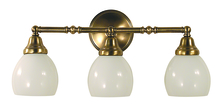  2429 PS - 3-Light Polished Silver Sheraton Sconce