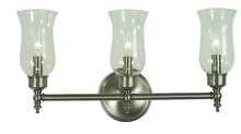  2503 BN - 3-Light Brushed Nickel Sheraton Sconce