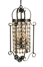  2925 MB - 5-Light Mahogany Bronze Naomi Foyer Chandelier