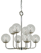  4838 SP - 10-Light Satin Pewter Jupiter Chandelier