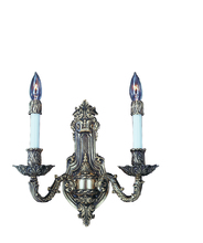  8702 FB - 2-Light French Brass Napoleonic Sconce