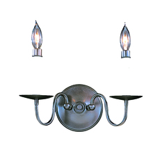  9222 SP - 2-Light Satin Pewter Jamestown Sconce