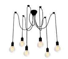  70070 - Vivio Charlotte 6-Light Spider Adjustable - MB