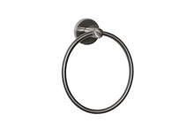  20205 - Modern Round Towel Ring - Satin Nickel