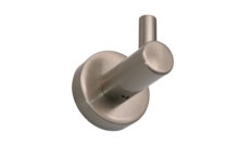  20733 - Modern Round Single Robe Hook - Satin Nickel