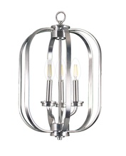  15921 - Victoria Series 3-Light Small Entry Cage - NK