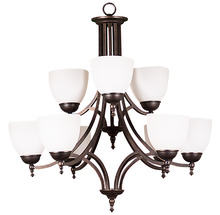  20757 - Fort Worth Upgrade 9-Light Chandelier - MB