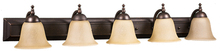  16338 - Austin 5-Light Tea Stained Vanity - RB