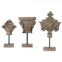  20054 - Uttermost Marta Wood Sculptures, S/3