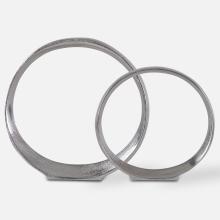  17985 - Orbits Nickel Ring Sculptures, S/2