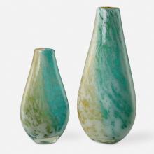  18157 - High Tide Glass Vases, S/2