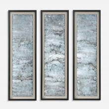  35374 - Ocean Swell Painted Metal Art, S/3, 3 Cartons