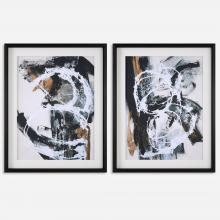  32265 - Winterland Abstract Prints, Set/2