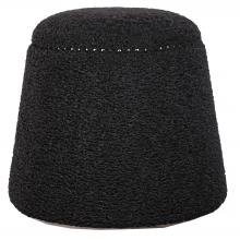  23575 - Gumdrop Black Ottoman