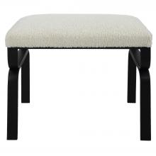  23749 - Diverge White Shearling Small Bench