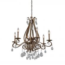  21289 - Uttermost Siobhan 6 Light Crystal Chandelier