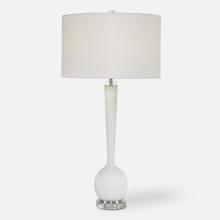  28472 - Kently White Marble Table Lamp