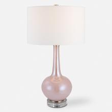  30144 - Rosa Pink Glass Table Lamp