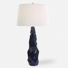  30173 - Kavos Geometric Blue Table Lamp