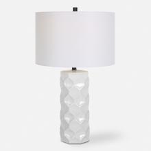  30181-1 - Uttermost Honeycomb White Table Lamp