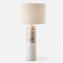  30426 - Uttermost Haven White Glaze Table Lamp