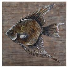  04273 - Uttermost Iron Fish Wall Art