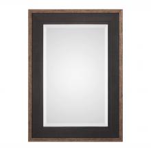  09377 - Staveley Rustic Black Mirror