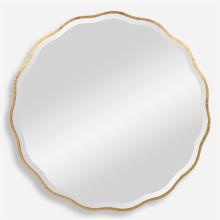  09611 - Aneta Gold Round Mirror