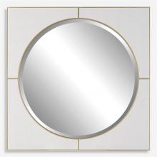  09817 - Uttermost Cyprus White Square Mirror