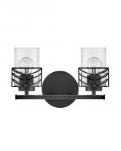  50262BK - Small Two Light Vanity