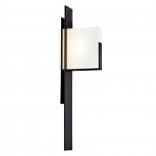  1270-MB-AC - Oak Park 25'' High Integrated LED Outdoor Sconce - Matte Black